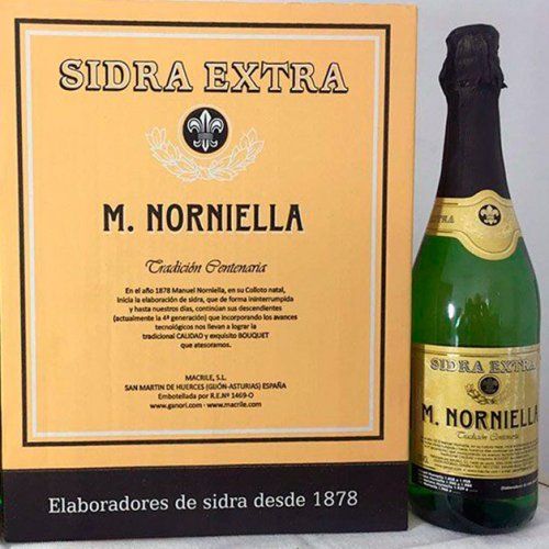 Sidra M. Norniella 12 botellas